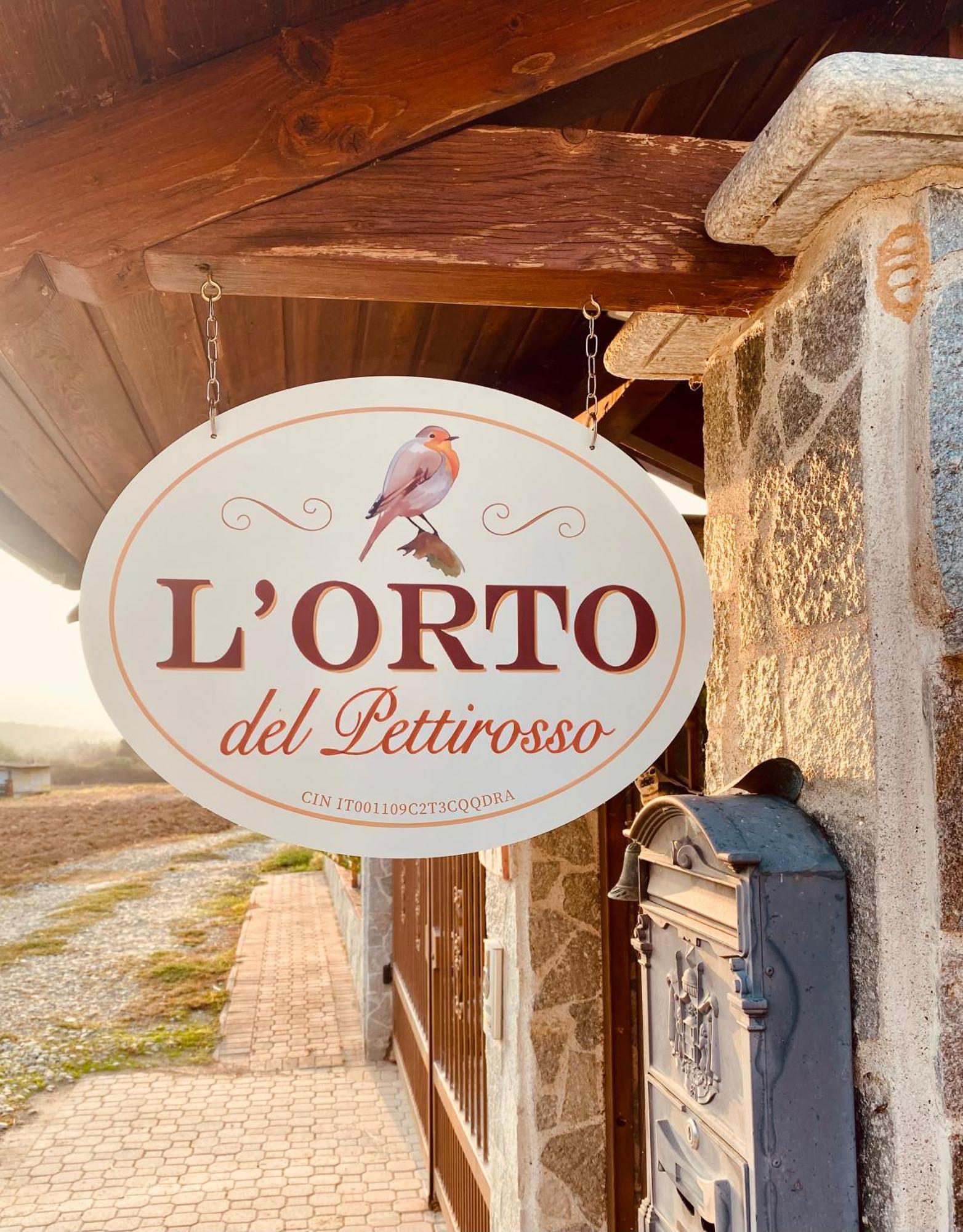 Orto Del Pettirosso Apartment Front Exterior photo